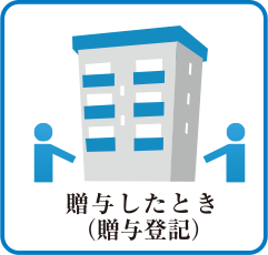 贈与したとき（贈与登記）