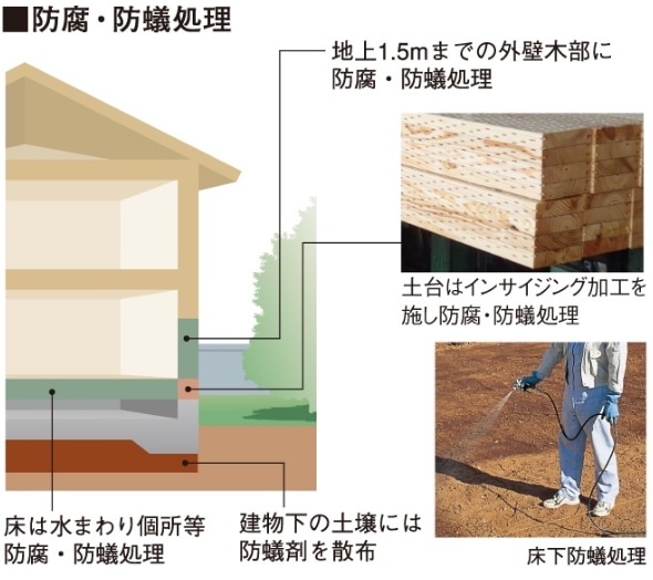 防腐・防蟻処理