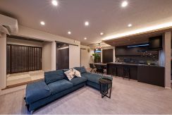 和室まで一体となったLDK